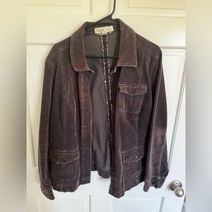 Bass Brownish Gray Corduroy Jacket